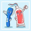 Зубные пасты щетки футляры купить в Калининграде